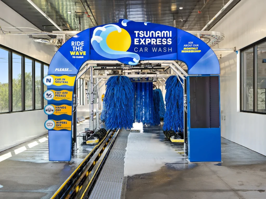 Feel the Difference in Every Wash – Captured by UAV Vision Media’s Native American Photography of Minneapolis Car Wash Customer Experience
