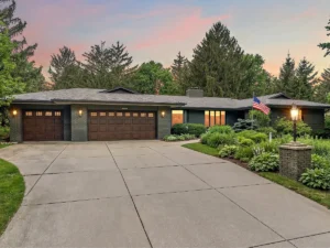 best-spring-to-summer-real-estate-photo-transformation-mn-evening-curb-appeal-modern-home-driveway-landscaping-Chris-Blaeser-UAV-Vision-Media