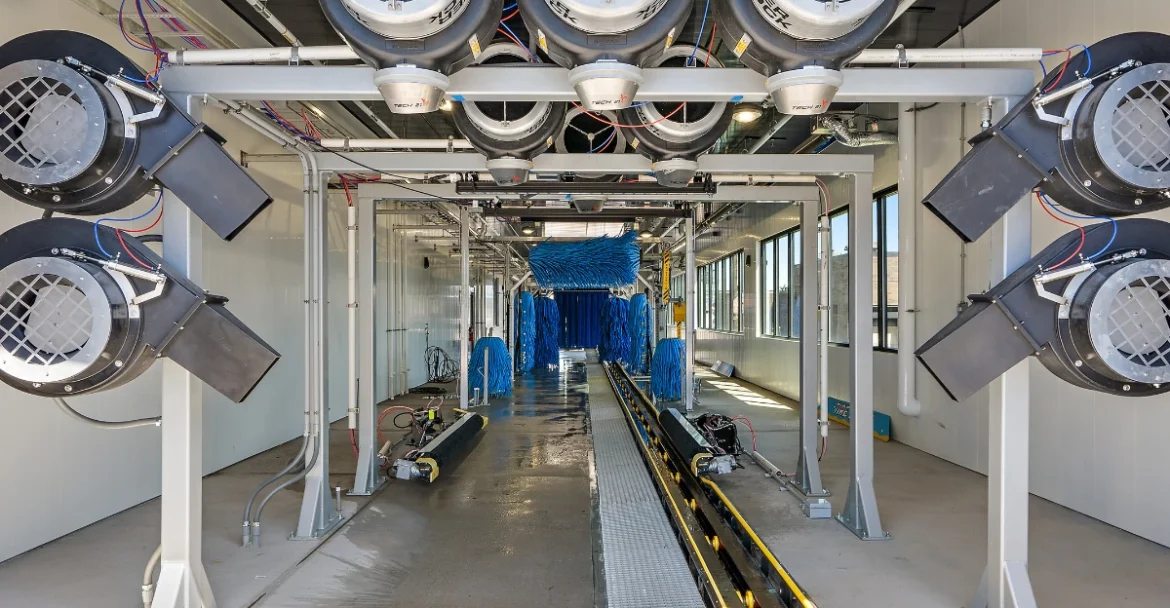 Experience the Ultimate Foam Clean – Captured by UAV Vision Media’s Native American Photography of Minneapolis Car Wash